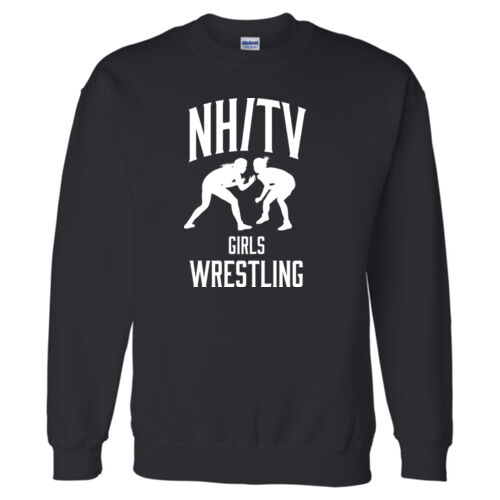 DryBlend® Crewneck Sweatshirt - White Thumbnail