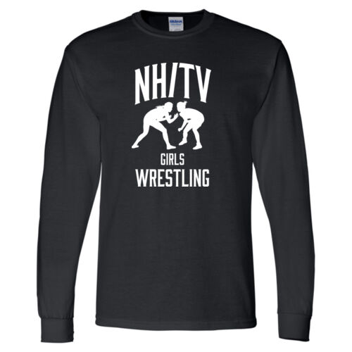 DryBlend 50/50 Long Sleeve T-Shirt - White Thumbnail