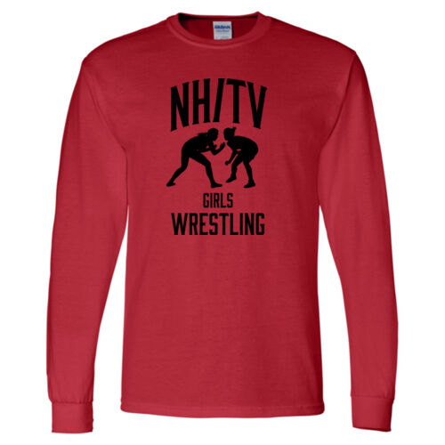 DryBlend 50/50 Long Sleeve T-Shirt - Black Thumbnail