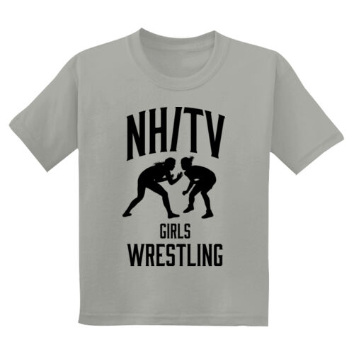 Youth DryBlend ® 50 Cotton/50 Poly T - Black Thumbnail